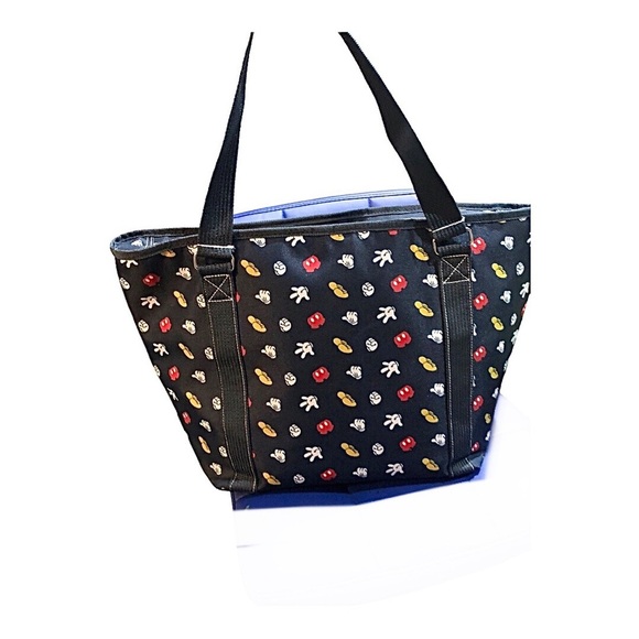 Disney Mickey Mouse 24 can water resistant insulated cooler tote bag brand‎ new - Picture 8 of 16